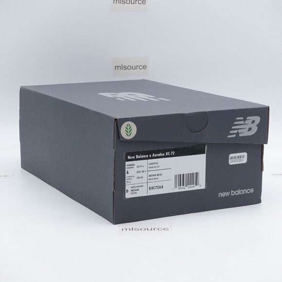 NEW New Balance Auralee XC-72 Sneakers UXC72AA Brown - Picture 8 of 8